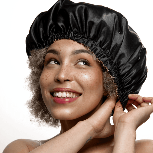 Bonnet de Nuit en Satin Cheveux Cheveux Texturés – Capibeauty